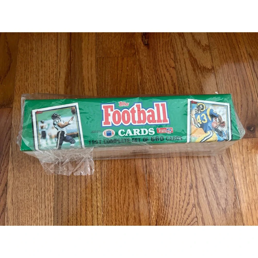 1991 Topps Football Cards Complete Set 660 Cards Factory Sealed Vintage NFL